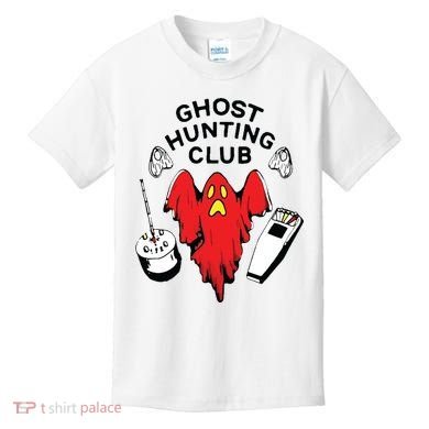 Ghost Hunting Club Funny Kids T-Shirt
