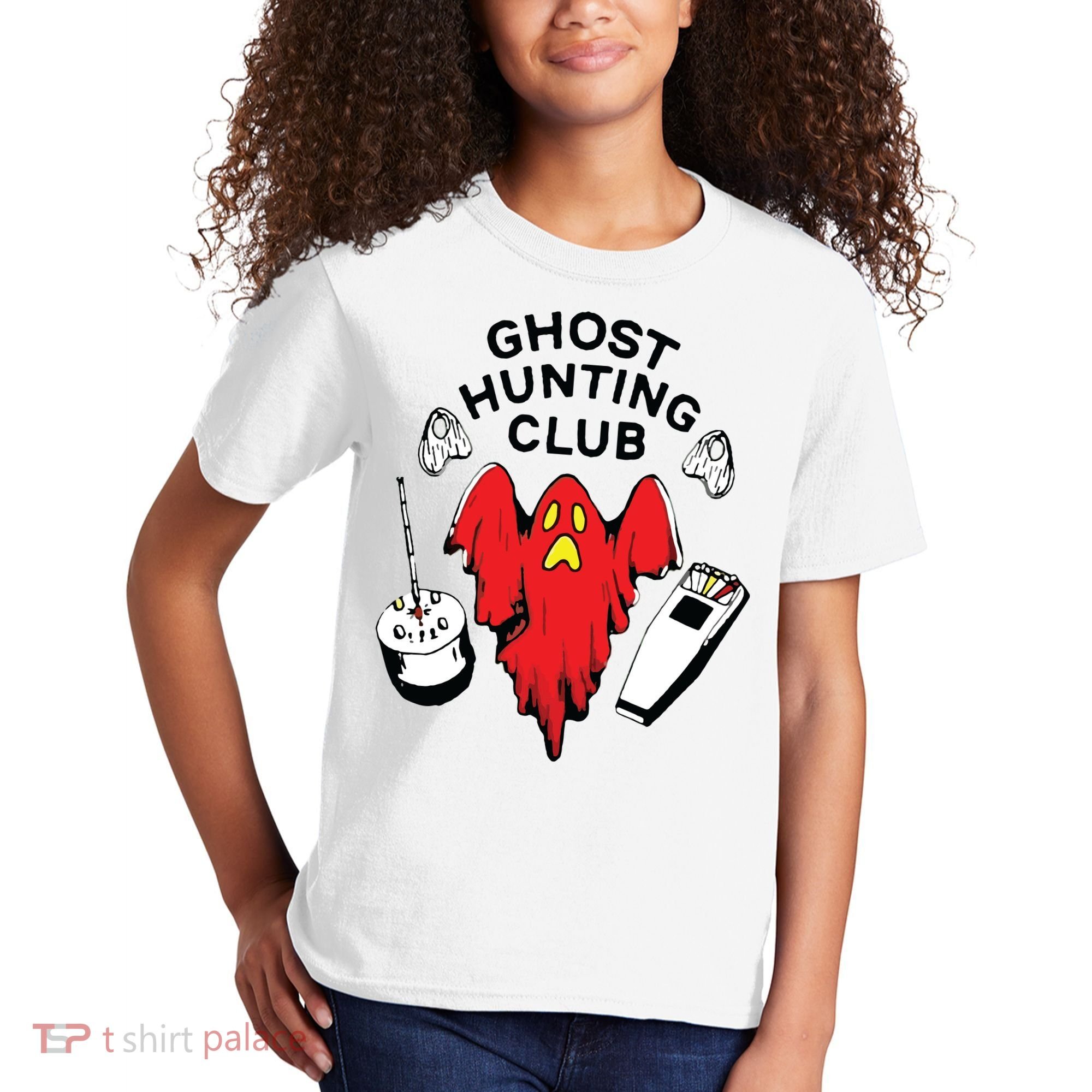 Ghost Hunting Club Funny Kids T-Shirt