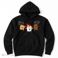 Group Hug Camping Campfire Chocolate Marshmallow SMores Hoodie thumb 0
