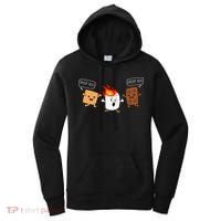 Group Hug Camping Campfire Chocolate Marshmallow SMores Women's Hoodie thumb 0