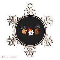 Group Hug Camping Campfire Chocolate Marshmallow SMores Ornament thumb 0