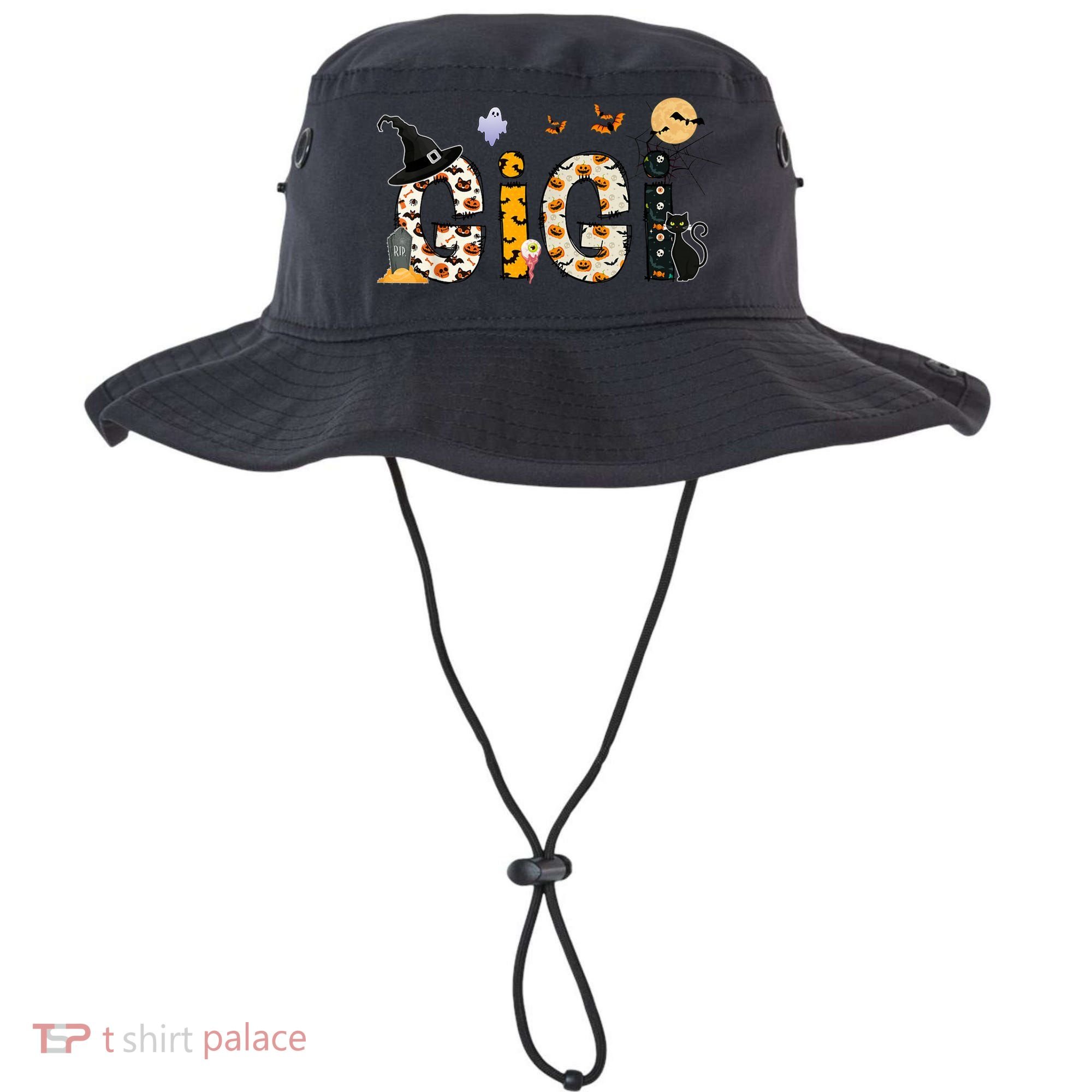 Gigi Halloween Costume Spider, Ghost, Pumpkin, Witch Hat Bucket Hat