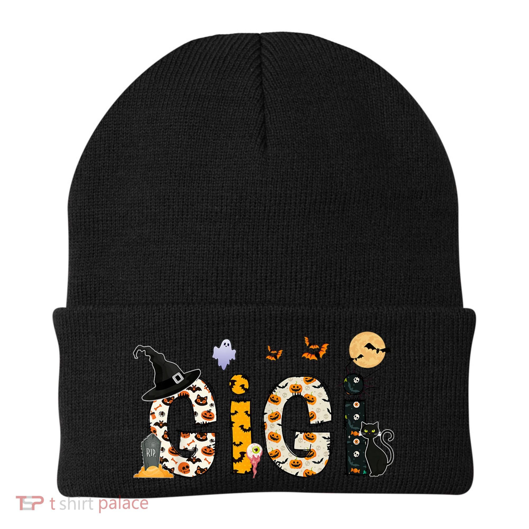 Gigi Halloween Costume Spider, Ghost, Pumpkin, Witch Hat Beanie
