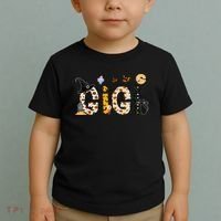Gigi Halloween Costume Spider, Ghost, Pumpkin, Witch Hat Toddler T-Shirt thumb 2