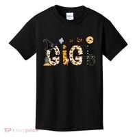 Gigi Halloween Costume Spider, Ghost, Pumpkin, Witch Hat Kids T-Shirt thumb 0