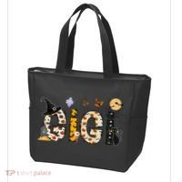 Gigi Halloween Costume Spider, Ghost, Pumpkin, Witch Hat Tote Bag thumb 3