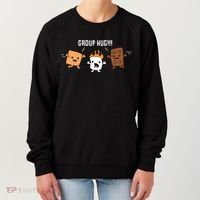 Group Hug Camping Campfire Chocolate Marshmallow S'mores Gift Women's Sweatshirt thumb 0