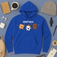 Group Hug Camping Campfire Chocolate Marshmallow S'mores Gift Hoodie thumb 3
