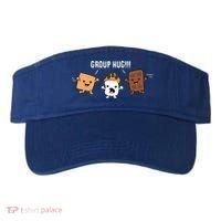 Group Hug Camping Campfire Chocolate Marshmallow S'mores Gift Visor thumb 0