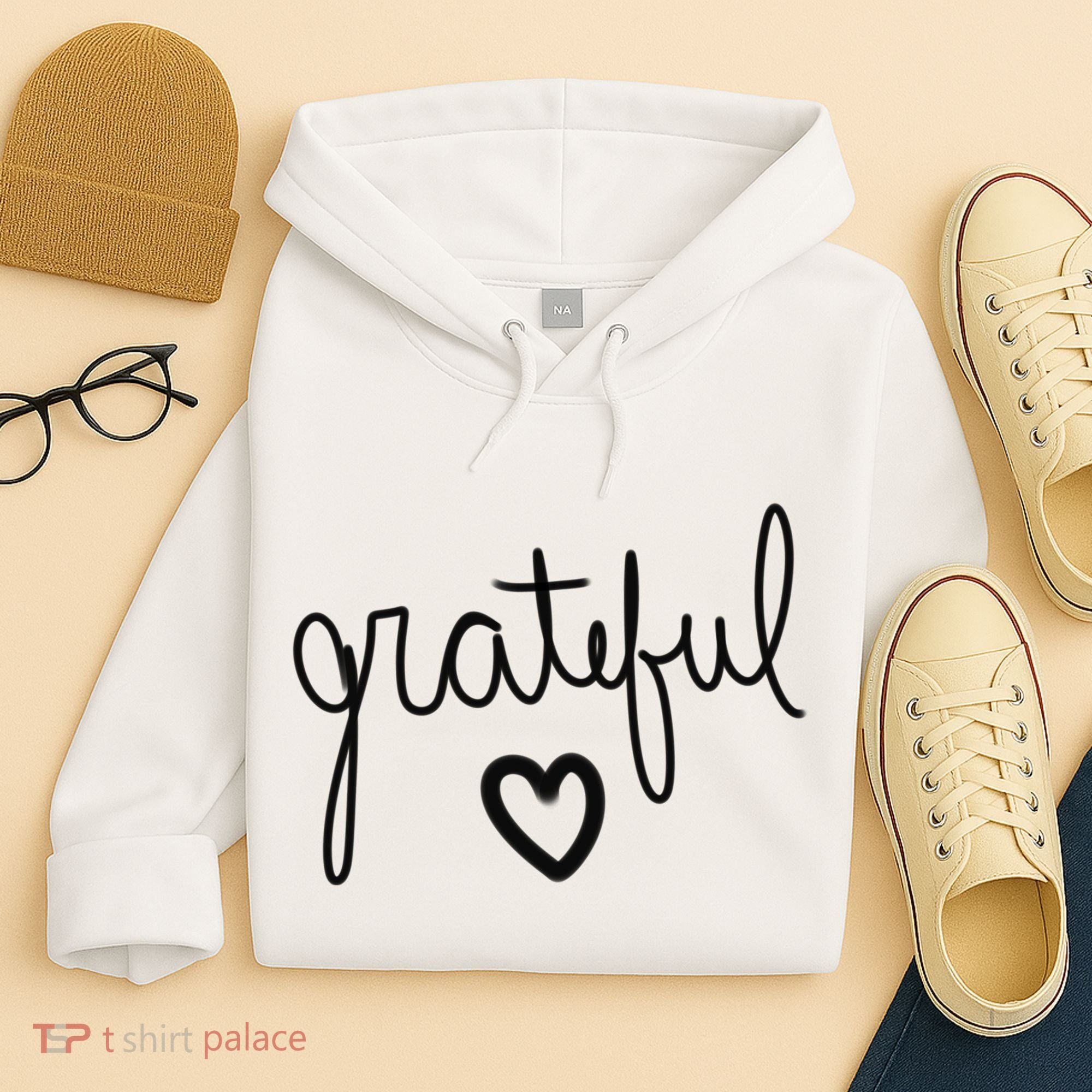 Grateful Heart Cute Gift Hoodie