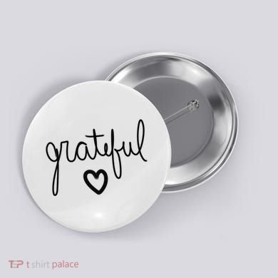 Grateful Heart Cute Gift Button