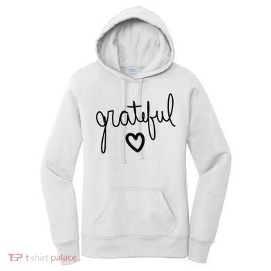 Grateful Heart Cute Gift Women's Hoodie