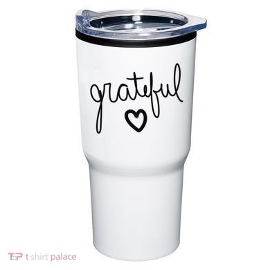 Grateful Heart Cute Gift Tumbler