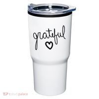 Grateful Heart Cute Gift Tumbler thumb 0