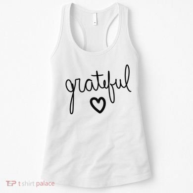Grateful Heart Cute Gift Women's Tank Top