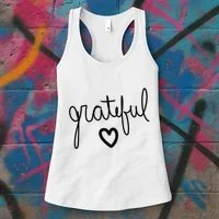 Grateful Heart Cute Gift Women's Tank Top thumb 3