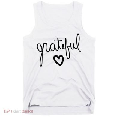 Grateful Heart Cute Gift Tank Top