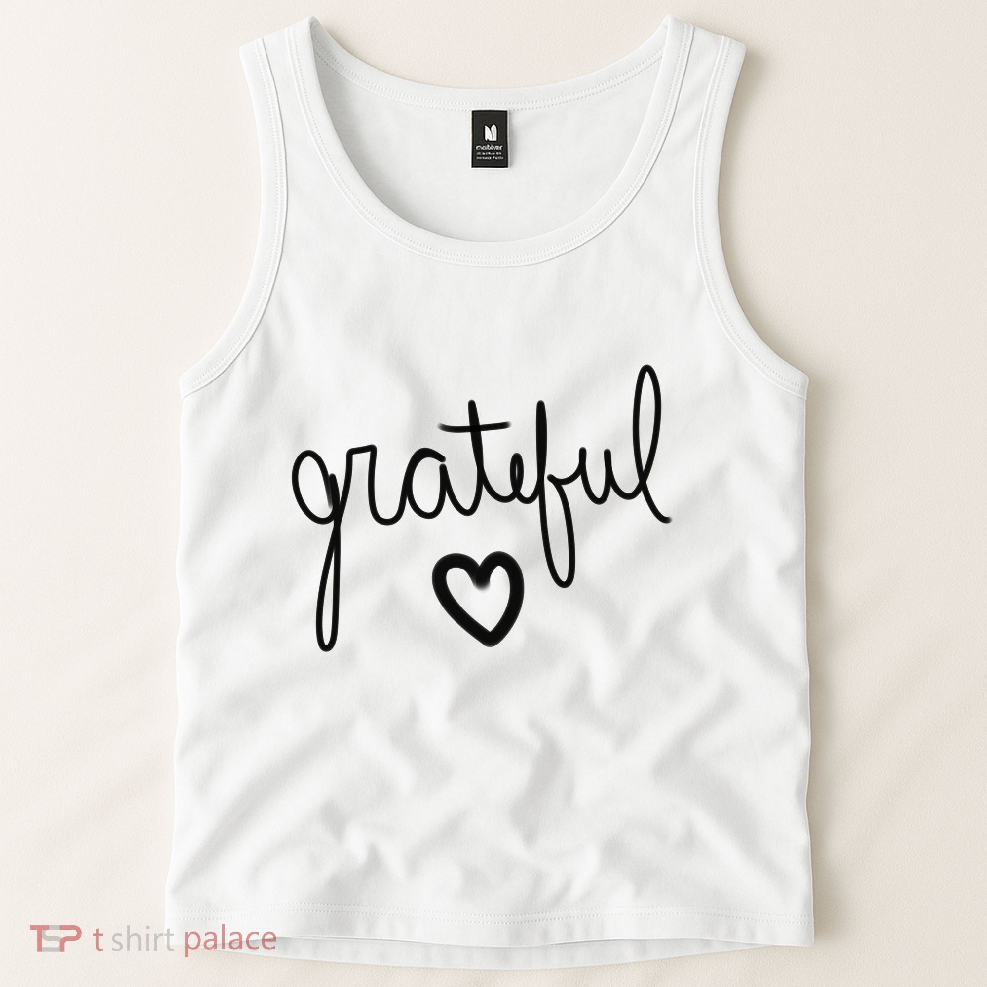 Grateful Heart Cute Gift Tank Top