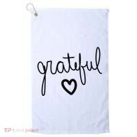 Grateful Heart Cute Gift Golf Towel thumb 0