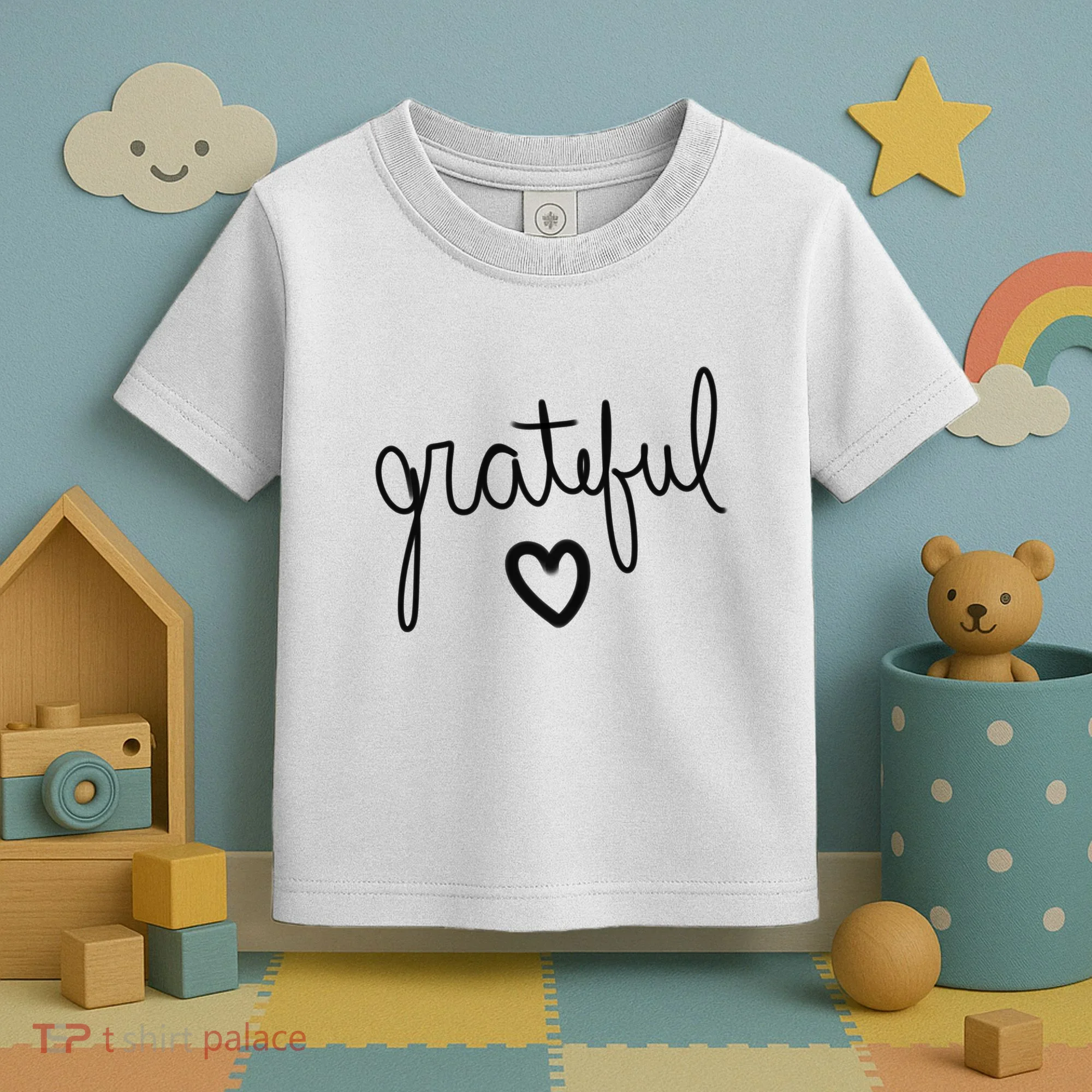 Grateful Heart Cute Gift Toddler T-Shirt
