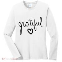 Grateful Heart Cute Gift Women's Long Sleeve Shirt thumb 0