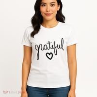 Grateful Heart Cute Gift Women's T-Shirt thumb 4