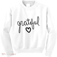 Grateful Heart Cute Gift Kids Sweatshirt thumb 0