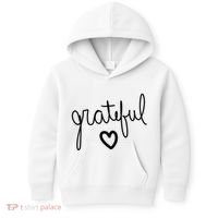 Grateful Heart Cute Gift Kids Hoodie thumb 0