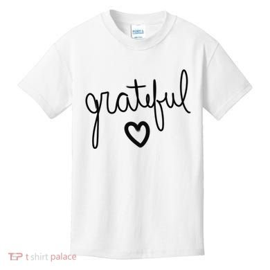 Grateful Heart Cute Gift Kids T-Shirt