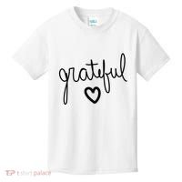 Grateful Heart Cute Gift Kids T-Shirt thumb 0