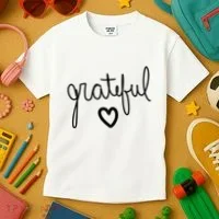 Grateful Heart Cute Gift Kids T-Shirt thumb 3