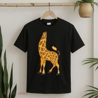 Giraffe Halloween Costume Cool Animal Dressup Gift T-Shirt thumb 2