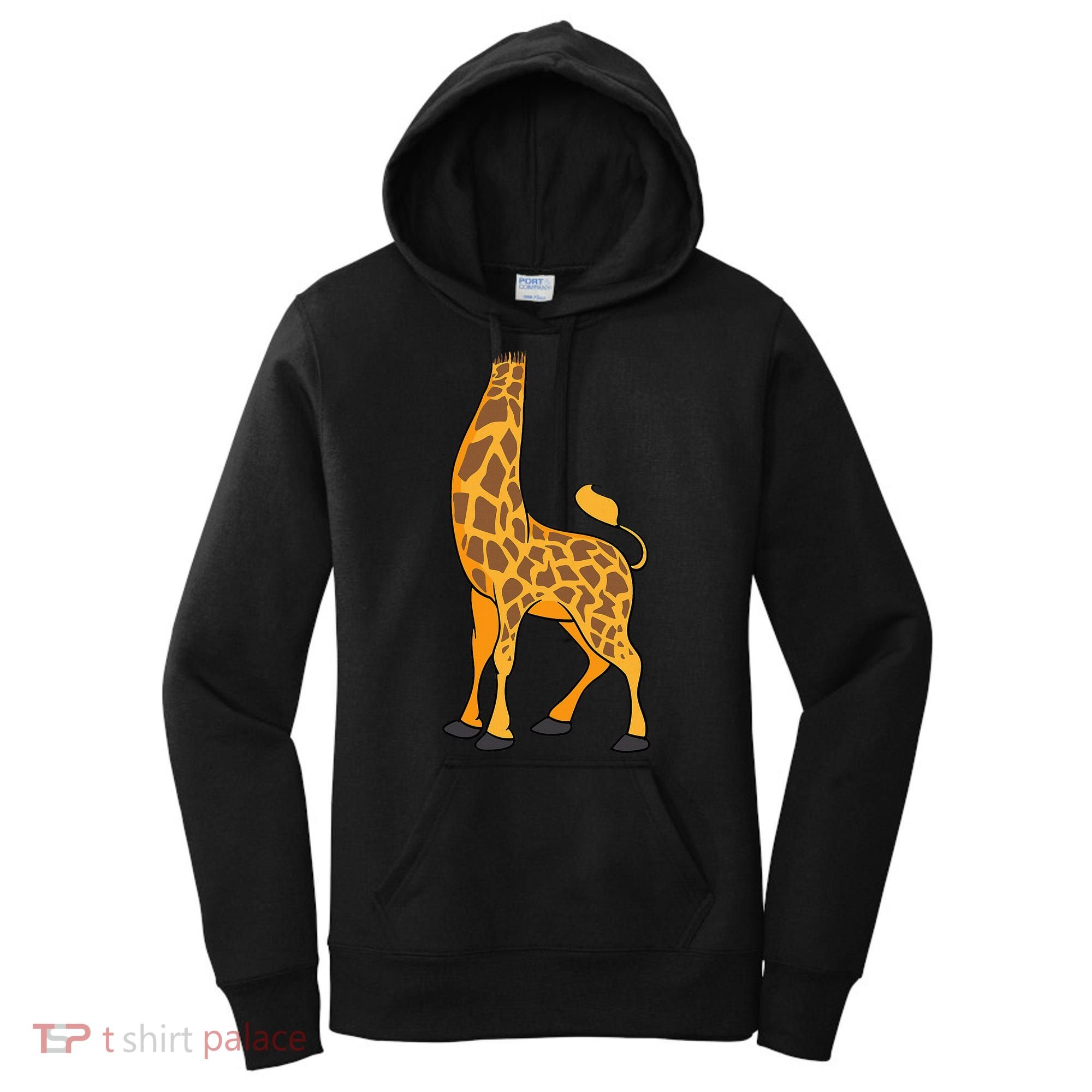 Giraffe Halloween Costume Cool Animal Dressup Gift Women's Hoodie