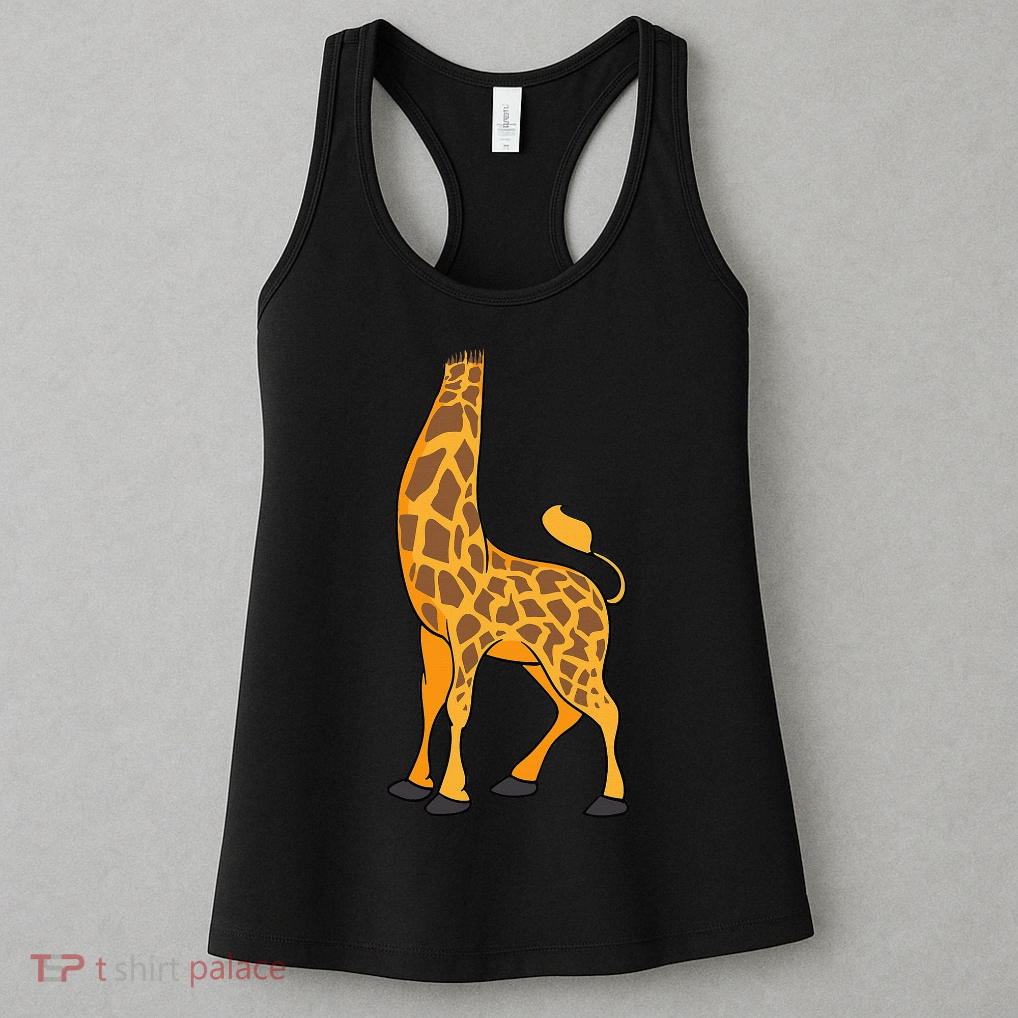 Giraffe Halloween Costume Cool Animal Dressup Gift Women's Tank Top