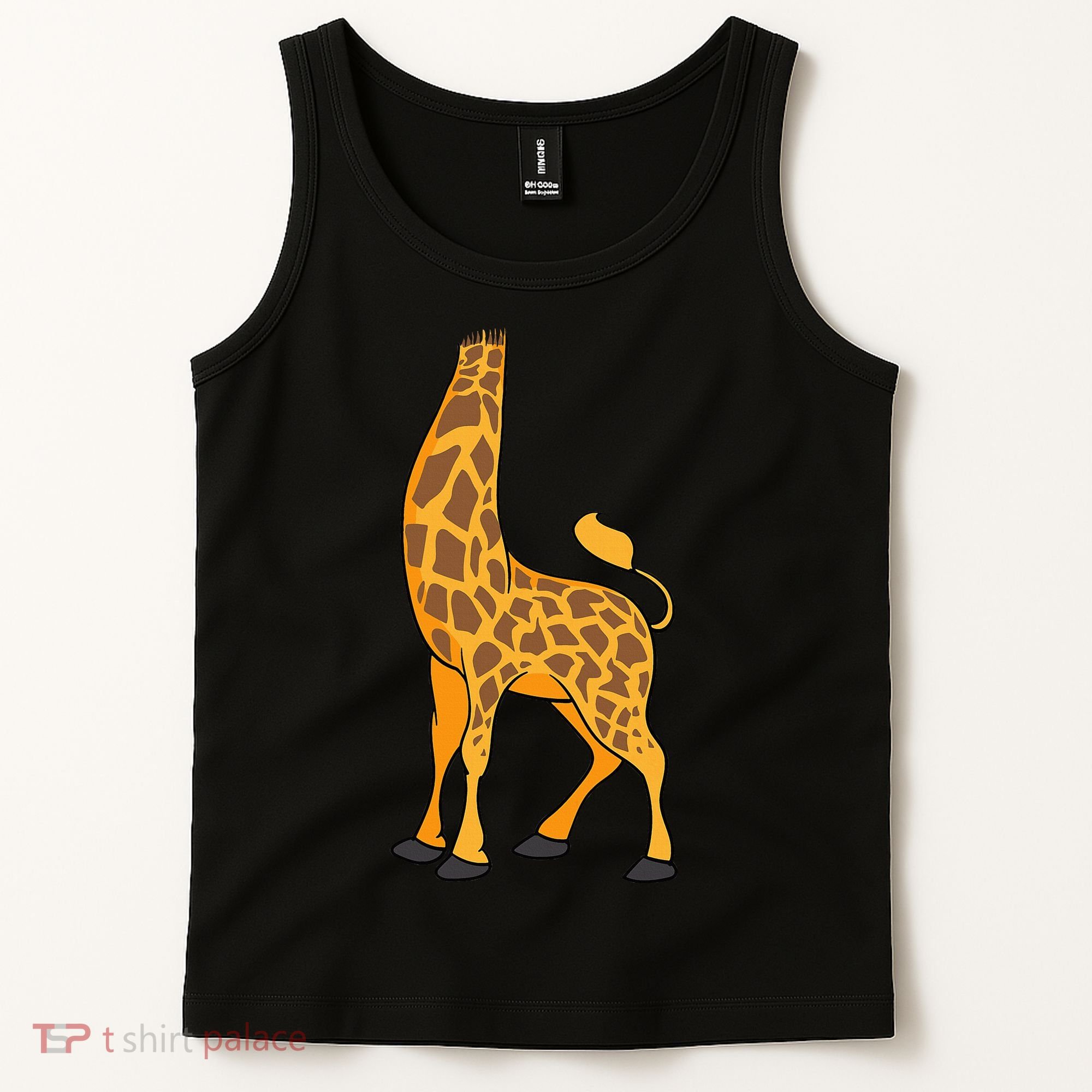Giraffe Halloween Costume Cool Animal Dressup Gift Tank Top