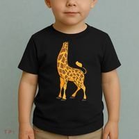 Giraffe Halloween Costume Cool Animal Dressup Gift Toddler T-Shirt thumb 2