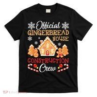 Gingerbread House Construction Crew Gingerbread T-Shirt thumb 0