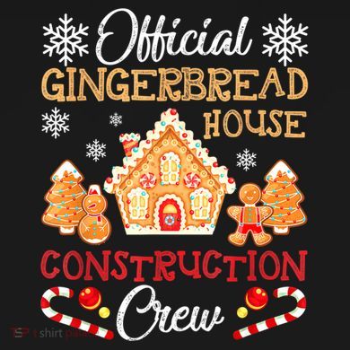Gingerbread House Construction Crew Gingerbread Sustainable Bucket Hat