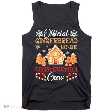 Gingerbread House Construction Crew Gingerbread Tank Top