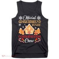 Gingerbread House Construction Crew Gingerbread Tank Top thumb 0