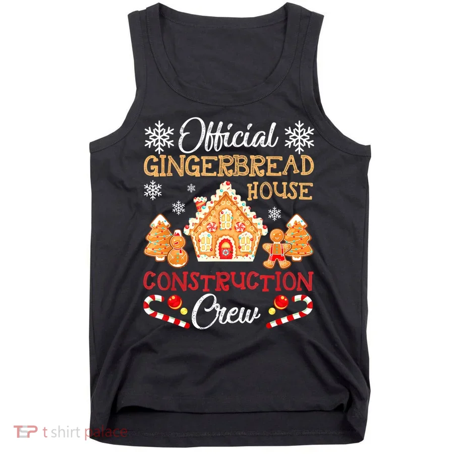 Gingerbread House Construction Crew Gingerbread Tank Top
