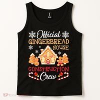 Gingerbread House Construction Crew Gingerbread Tank Top thumb 2
