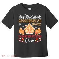 Gingerbread House Construction Crew Gingerbread Toddler T-Shirt thumb 0
