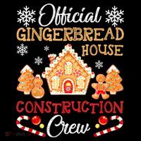 Gingerbread House Construction Crew Gingerbread Toddler T-Shirt thumb 4