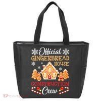 Gingerbread House Construction Crew Gingerbread Tote Bag thumb 0