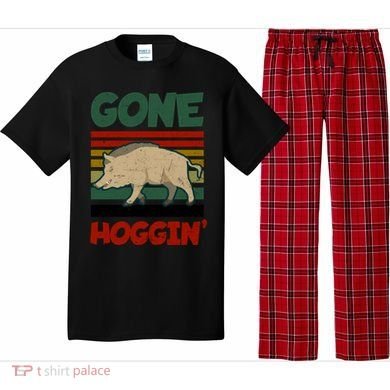 Gone Hoggin Design Boar Hunting Gift Pajama Set