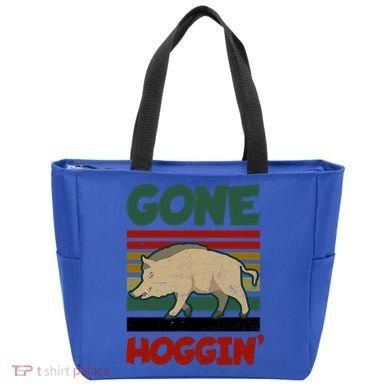 Gone Hoggin Design Boar Hunting Gift Tote Bag