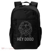 Goldendoodle Hey Dood Funny Labradoodle Golden Doodle Dog Gift Backpack thumb 0