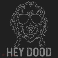Goldendoodle Hey Dood Funny Labradoodle Golden Doodle Dog Gift Tumbler thumb 3