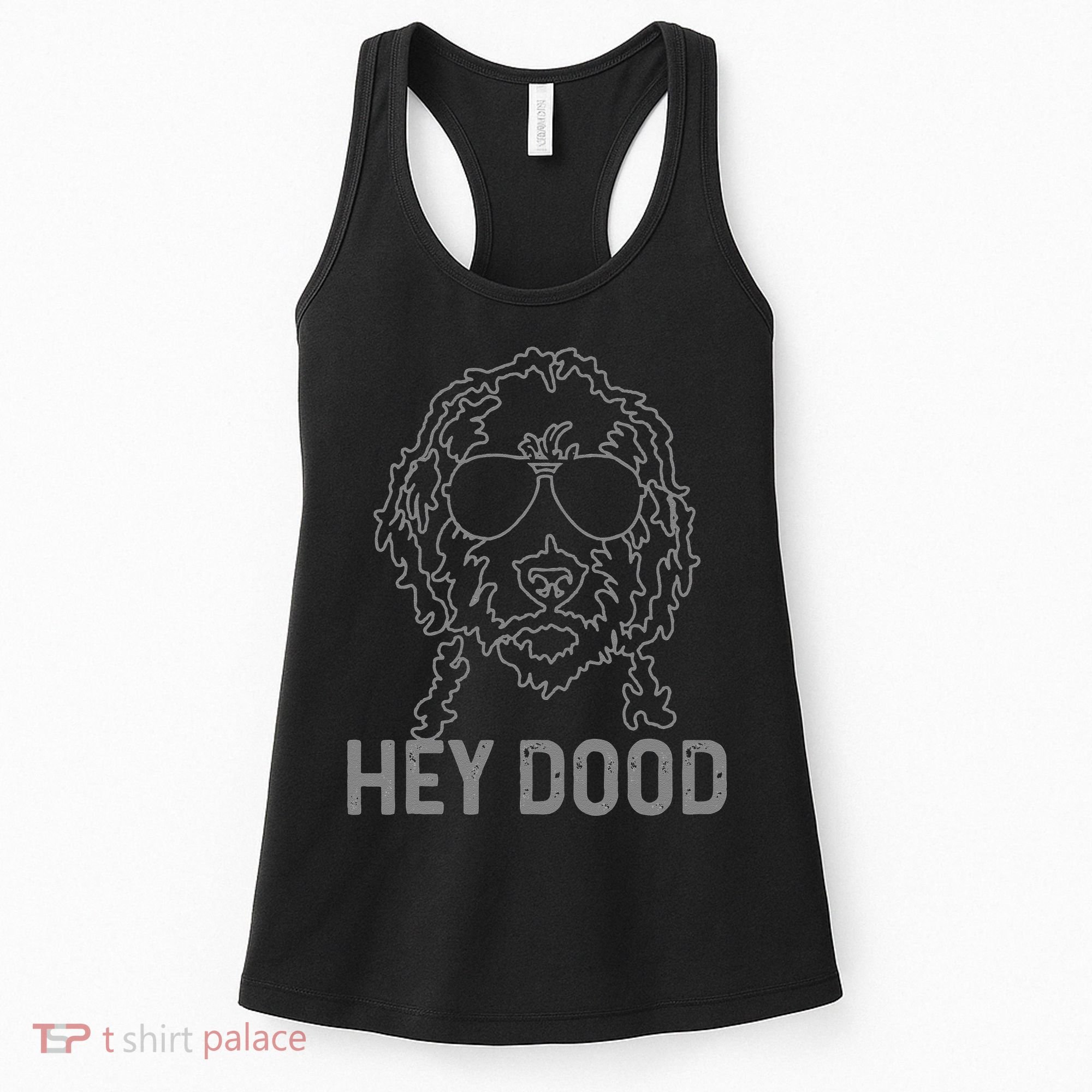 Goldendoodle Hey Dood Funny Labradoodle Golden Doodle Dog Gift Women's Tank Top